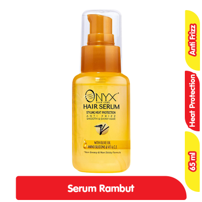 Promo Onyx Serum Rambut Styling & Pelindung Rambut dari Panas 65 ml Alfamart