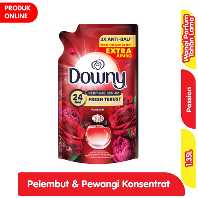 Downy Pelembut & Pewangi Pakaian Passion 1.35 L