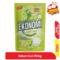 Promo Harga Ekonomi Pencuci Piring Power Liquid Sereh & Jeruk Nipis 650 ml - Alfamart