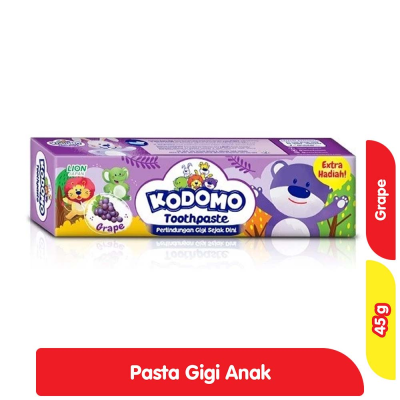 Promo Kodomo Pasta Gigi Anak Anggur 45 g Alfamart