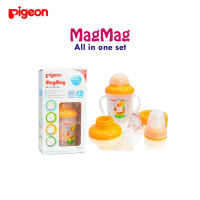 Pigeon MagMag All in 1 Set Training Cup Botol Minum