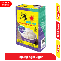 Coco Nasi Matahari Dua Walet Tepung Agar-agar untuk Beras 7x3 g