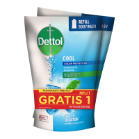 Dettol Body Wash Cool Refill 410 g - Buy 1 Get 1 Free