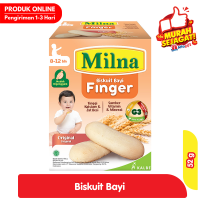 Promo Harga Milna Biskuit Bayi Finger Original 52 gr - Alfamart