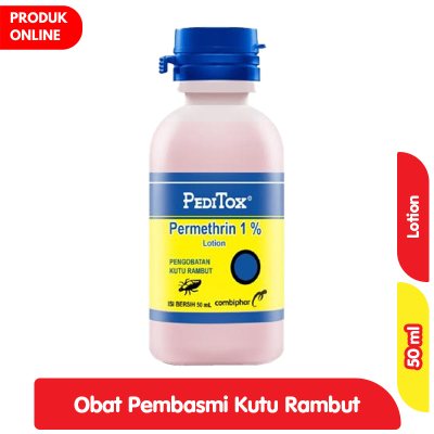 Peditox Obat Pembasmi Kutu Rambut 50 ml