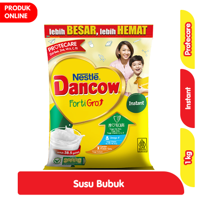 Promo Nestle Dancow Fortigro Susu Bubuk Instan 1000 g Alfamart