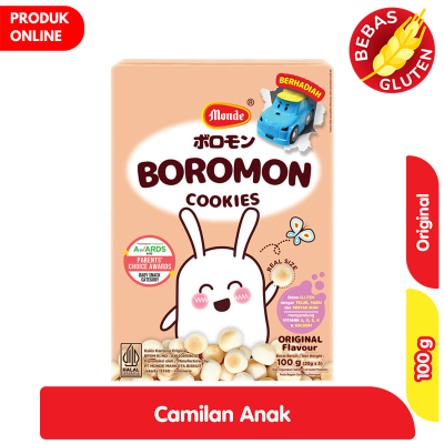 Promo Monde Boromon Snack Anak Cookies Original 100 g Alfamart