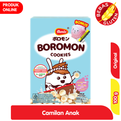 Promo Monde Boromon Snack Anak Cookies Susu 100 g Alfamart