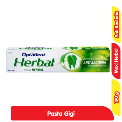 Promo Ciptadent Pasta Gigi Herbal 190 g Alfamart