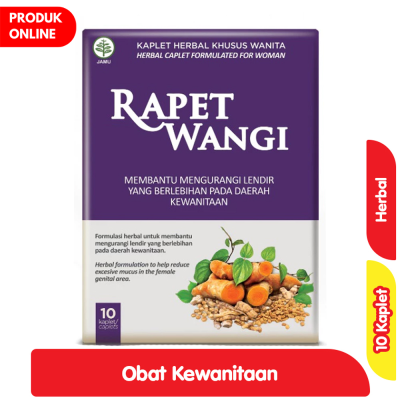 Promo Rapet Wangi Obat Herbal Kewanitaan 10 Kaplet Alfamart