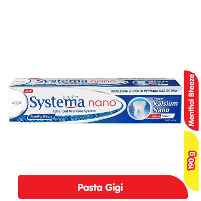Promo Systema Pasta Gigi Menthol Breeze 190 g Alfamart