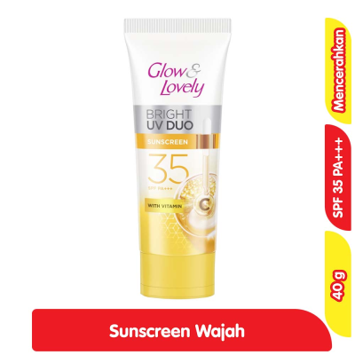 Glow & Lovely Ultimate UV Duo Sunscreen Wajah SPF 35 40 g