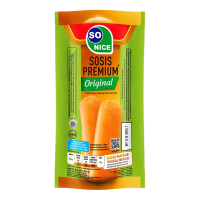 Promo Harga So Nice Sosis Siap Makan Premium Original 60 gr - Alfamart