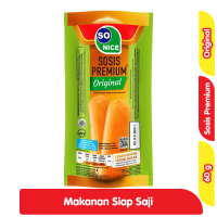 Promo Harga So Nice Sosis Siap Makan Premium Original 60 gr - Alfamart