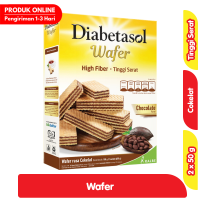 Promo Harga Diabetasol Wafer Chocolate 100 gr - Alfamart