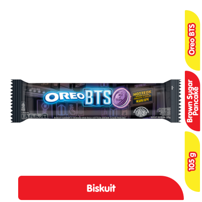 Promo Oreo BTS Biskuit Sandwich Hotteok Brown Sugar Pancake 105 g Alfamart