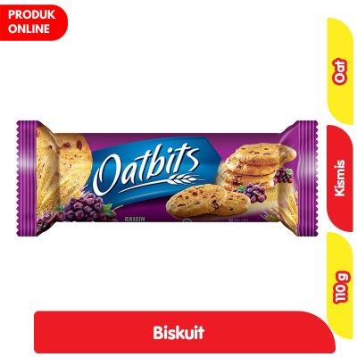 Promo Oatbits Biskuit Oat Kismis 110 g Alfamart