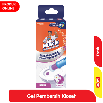 Promo Mr Muscle Gel Pembersih Kamar Mandi Fresh 36 ml Alfamart