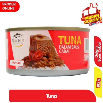 Promo Sun Bell Tuna Chili Sauce 185 g Alfamart