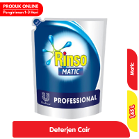 Promo Harga Rinso Detergent Matic Liquid Professional 1650 ml - Alfamart