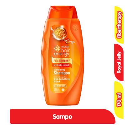 Makarizo Hair Energy Sampo Rambut Rusak & Kering Royal Jelly Botol 170 ml