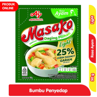 Masako Light Bumbu Kaldu Penyedap Rasa Ayam 50 g