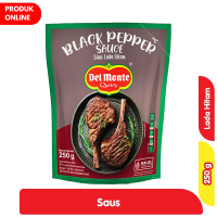 Del Monte Saus Lada Hitam Refill 250 g
