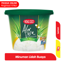 Promo Harga Wong Coco Aloe Vera Lemon Flavour 1000 gr - Alfamart