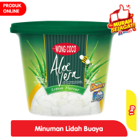 Promo Harga Wong Coco Aloe Vera Lemon Flavour 1000 gr - Alfamart