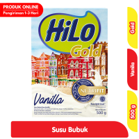 Promo Harga Hilo Gold Vanilla 500 gr - Alfamart