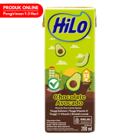 Promo Harga HILO Minuman Cokelat Chocolate Avocado 200 ml - Alfamart