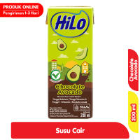 Promo Harga HILO Minuman Cokelat Chocolate Avocado 200 ml - Alfamart