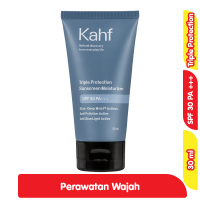Promo Harga Kahf Triple Protection Sunscreen Moisturizer SPF 30 30 ml - Alfamart