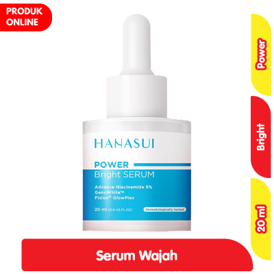 Promo Hanasui Power Bright Serum Wajah untuk Noda Hitam 20 ml Alfamart