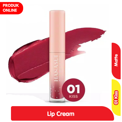 Hanasui Mattedorable Lip Cream Matte 01 - Kiss 4 g