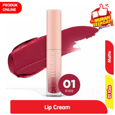 Hanasui Mattedorable Lip Cream Matte 01 - Kiss 4 g