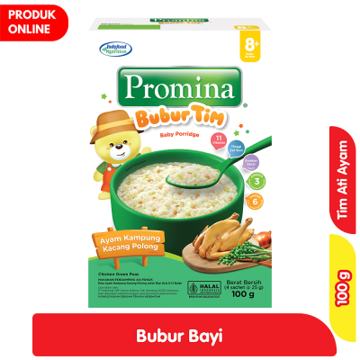 Promo Promina Bubur Bayi Tim Ati Ayam Kampung 100 g Alfamart
