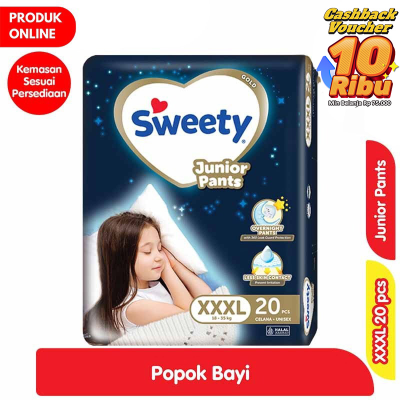 Promo Sweety Gold Junior Popok Celana Anak XXXL 20 pcs Alfamart