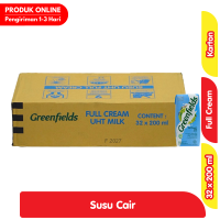Promo Harga Greenfields UHT Full Cream 200 ml - Alfamart