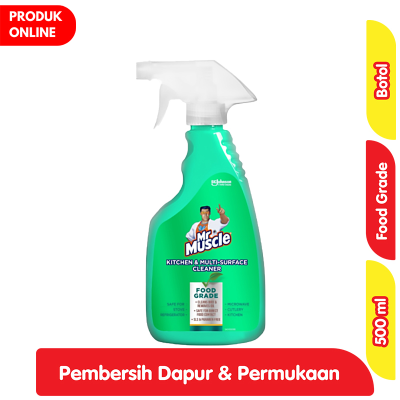 Mr Muscle Cairan Pembersih Dapur Spray 500 ml