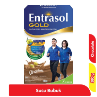 Promo Harga Entrasol Gold Susu Bubuk Chocolate 600 gr - Alfamart