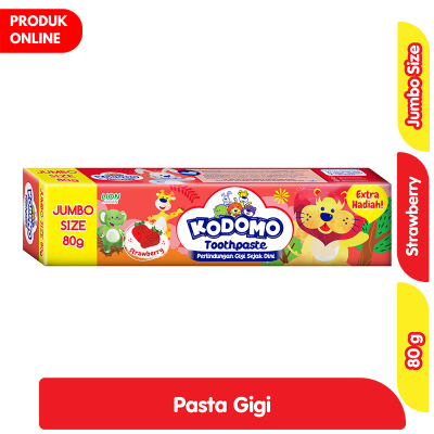 Promo Kodomo Pasta Gigi Anak Stroberi 80 g Alfamart