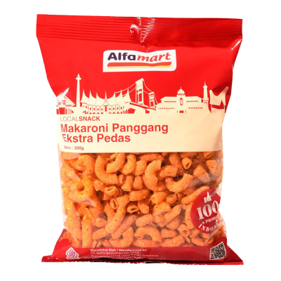 rekomendasi cemilan indomaret alfamart-makaroni 