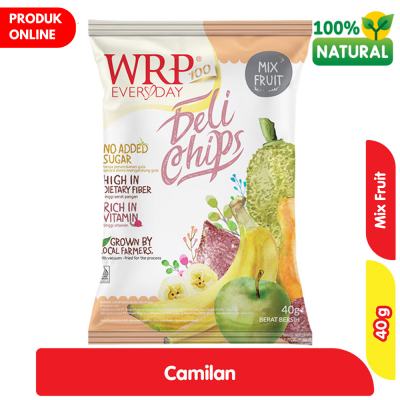 Promo WRP Everyday Deli Chips Keripik Mix Fruit 40 g Alfamart