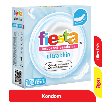 Promo Fiesta Kondom Impor Sangat Tipis 3 pcs Alfamart