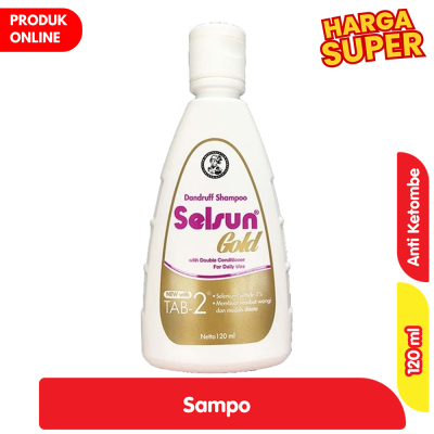 Promo Selsun Gold Sampo Anti Ketombe Botol 120 ml Alfamart