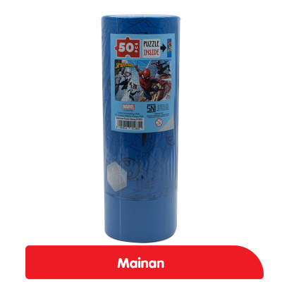 Promo Marvel Puzzle Tempat Pensil + Puzzle Mainan Anak Assorted Alfamart