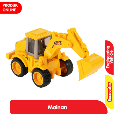 Promo IQAngel Engineering Mainan Truk Ekskavator Anak Alfamart