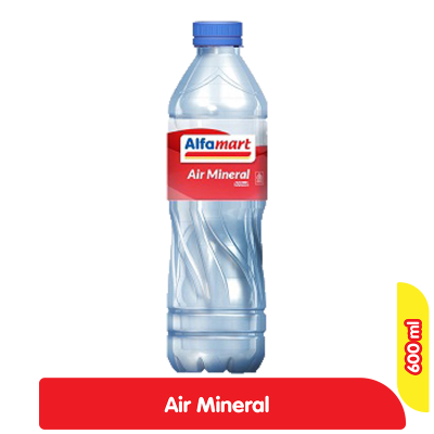 Promo Alfamart Air Mineral Botol 600 ml Alfamart
