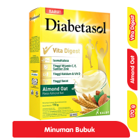 Promo Harga Diabetasol Special Nutrition for Diabetic Almond Oat 170 gr - Alfamart
